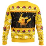 Get Festive with Electric Monster Pokemon Ugly Christmas Sweater – Limited Edition!