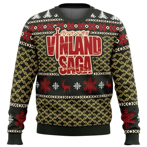 Get Festive with Epic Vinland Saga Christmas Sweater - Perfect for Celebrating the Holidays!