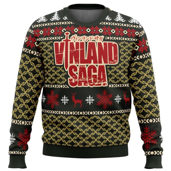 Get Festive with Epic Vinland Saga Christmas Sweater – Perfect for Celebrating the Holidays!