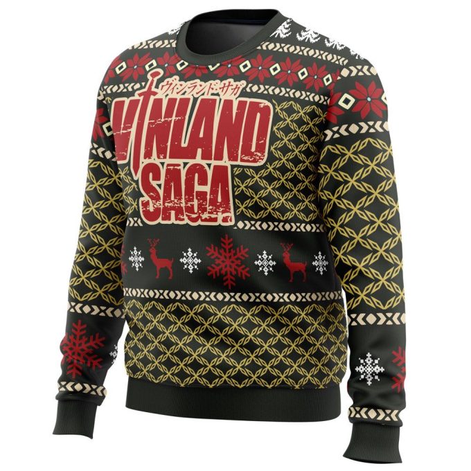 Get Festive with Epic Vinland Saga Christmas Sweater – Perfect for Celebrating the Holidays!