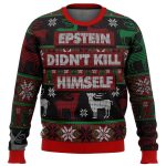 Epstein Didn t Kill Himself Ugly Christmas Sweater: Unique & Controversial Holiday Attire