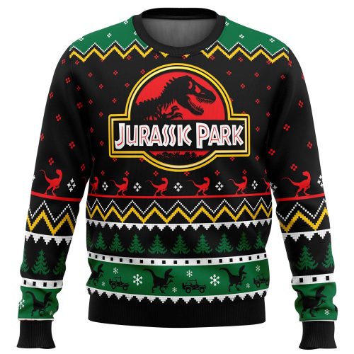 Jurassic Park Ugly Christmas Sweater: Exploring the Ethics of Cloning in a Festive Style