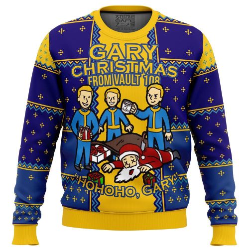 Get Festive with the Fallout Gary Ugly Christmas Sweater - Limited Edition Fun!