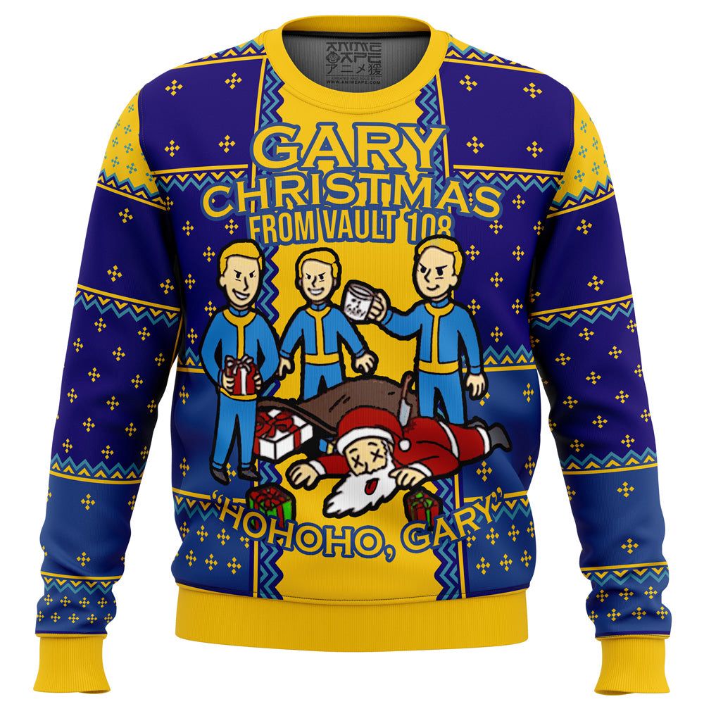 Get Festive with the Fallout Gary Ugly Christmas Sweater – Limited Edition Fun for Gamers! Get Festive with the Fallout Gary Ugly Christmas Sweater – Limited Edition Fun for Gamers!
