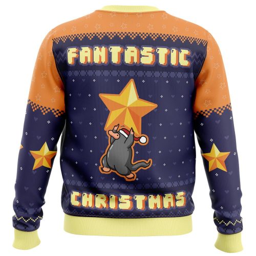 Get Festive with Fantastic Christmas Beasts Sweater – Perfect for Ugly Christmas Sweater Parties!