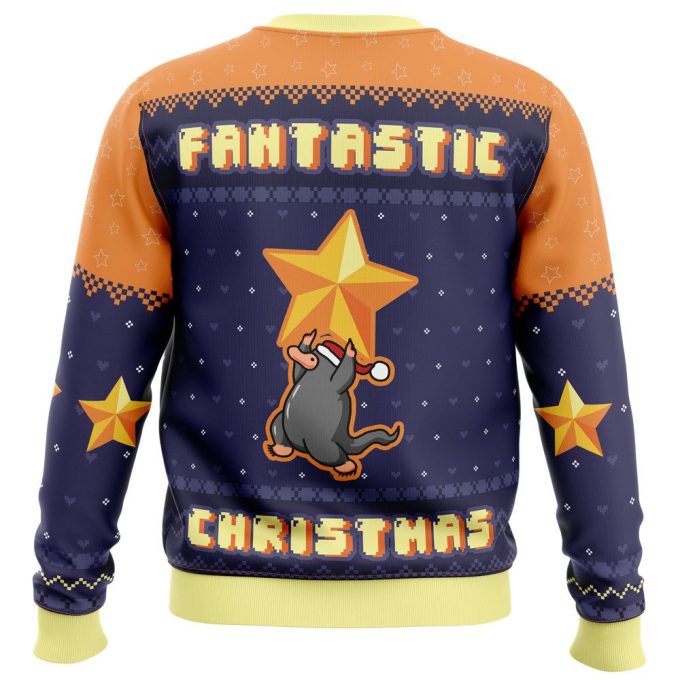 Get Festive with Fantastic Christmas Beasts Sweater – Perfect for Ugly Christmas Sweater Parties!