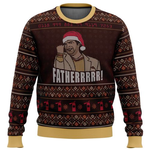 Fatherrrr The IT Crowd Ugly Christmas Sweater: Geek-Chic Holiday Apparel