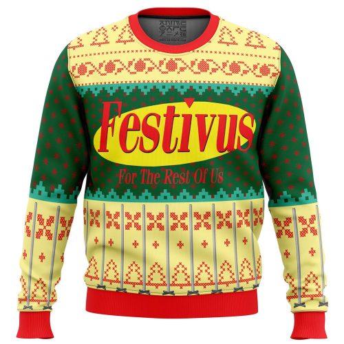 Festivus For The Rest Of Us Ugly Christmas Sweater - Unique Holiday Attire