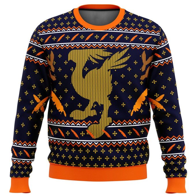 Get Festive with Final Fantasy Chocobo Ugly Christmas Sweater – Limited Edition!