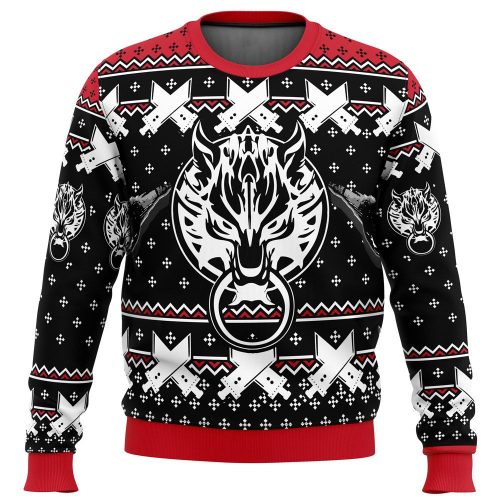 Get Festive with Final Fantasy Comet Ugly Christmas Sweater - Limited Edition Gamer Apparel