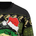 Fishing Merry Fishmas Sweater – Ugly Christmas Sweater for a Festive Unisex Look!