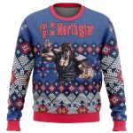 Fist of the North Star Alt Ugly Christmas Sweater: Stylish & Festive Anime Apparel! Fist of the North Star Alt Ugly Christmas Sweater: Stylish & Festive Anime Apparel!