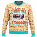 Food Wars Culinary Academy Ugly Christmas Sweater – Festive Culinary Apparel