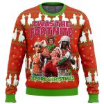 Get Festive with Fortnite Twas Night Ugly Christmas Sweater – Limited Edition
