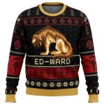 Fullmetal Alchemist Chimera Nina Tucker Ed-ward Ugly Christmas Sweater: Festive Anime Holiday Apparel