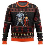 Fullmetal Alchemist Elrics Sprites Ugly Christmas Sweater – Festive Anime-Inspired Apparel