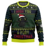 Fury Christmas Toothless Ugly Sweater: Festive Holiday Apparel for Dragon Lovers