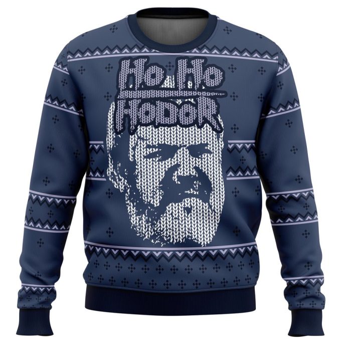 Hodor Ugly Christmas Sweater: Game of Thrones-inspired Festive Attire
