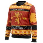 Get Festive with House Lannister Ugly Christmas Sweater from Game of Thrones