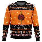Game of Thrones House Martell Ugly Christmas Sweater – Stylish and Festive Collectible!