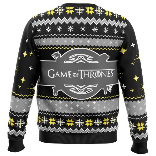 Get Festive with Game of Thrones House Stark Ugly Christmas Sweater