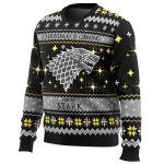 Unleash Your Winter Style with Game of Thrones House Stark Ugly Christmas Sweater