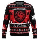 Shop Game of Thrones House Targaryen Ugly Christmas Sweater – Festive & Stylish Holiday Apparel