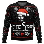Game of Thrones Let it Snow Ugly Christmas Sweater: Festive and Trendy Holiday Attire