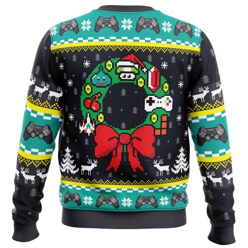 Level Up Your Style with the Game On Gamer Ugly Christmas Sweater – Limited Stock!