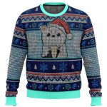 Gintama Gintoki & Sadaharu Ugly Christmas Sweater: Festive Anime Apparel!