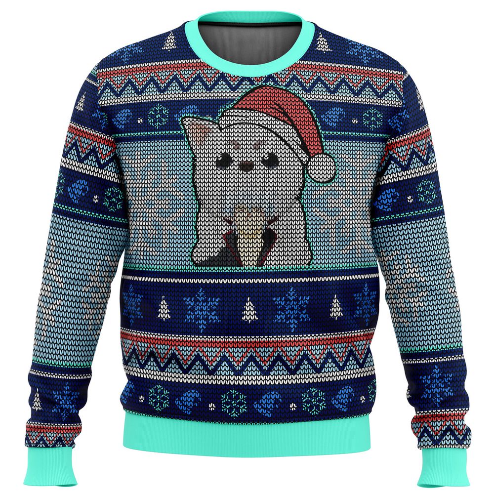 Gintama Gintoki & Sadaharu Ugly Christmas Sweater – Festive Anime Xmas Apparel Gintama Gintoki & Sadaharu Ugly Christmas Sweater – Festive Anime Xmas Apparel