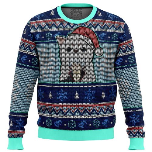 Gintama Gintoki & Sadaharu Ugly Christmas Sweater: Festive Anime Apparel!