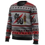 Gintama Shinsuke & Gintoki Ugly Christmas Sweater: Festive Anime-themed Apparel