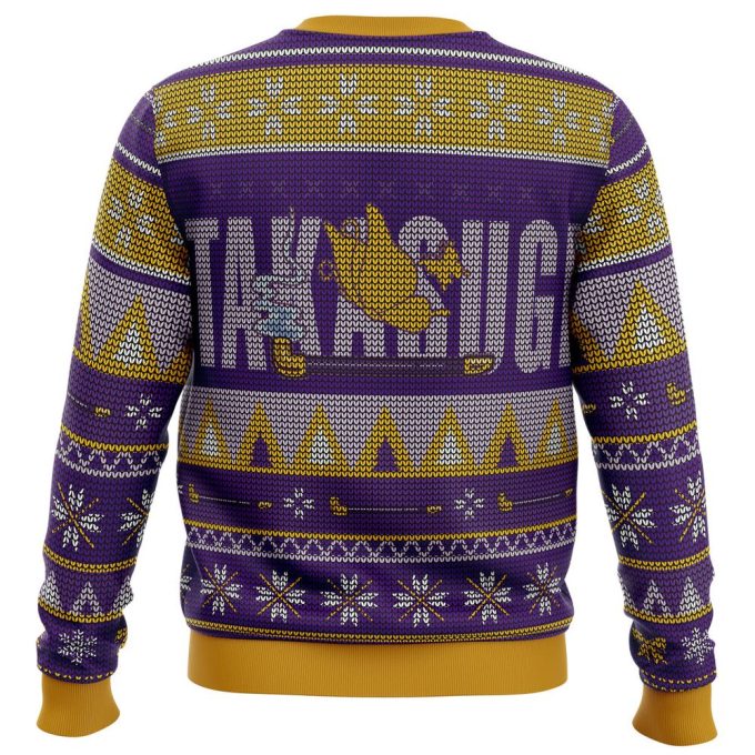Gintama Smokin Shinsuke Ugly Christmas Sweater: Festive and Stylish Anime-Inspired Apparel
