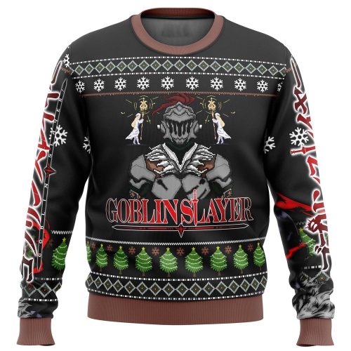 Goblin Slayer 2 Ugly Christmas Sweater: Festive and Quirky Attire for Anime Fans