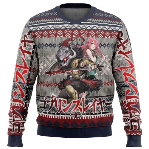 Goblin Slayer Alt Ugly Christmas Sweater: Festive & Unique Attire for the Holidays