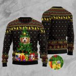 Shop the Goldendoodle Pine Xmas Ugly Sweater – Unique Christmas Outfit Gift