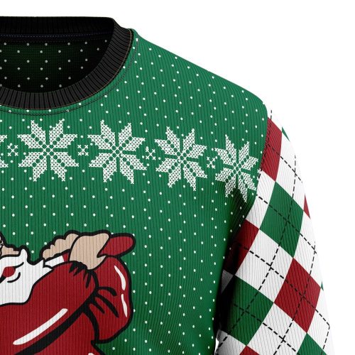 Golfer Santa Ugly Christmas Sweater – Festive Sweater for Men & Women Shop Now!