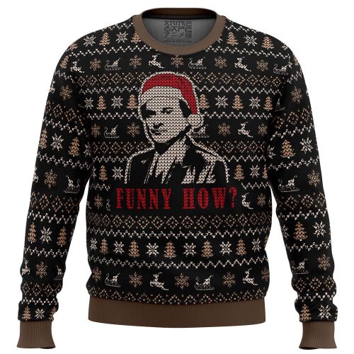 Goodfellas Funny How Ugly Christmas Sweater: Hilarious Holiday Attire for Festive Fun!