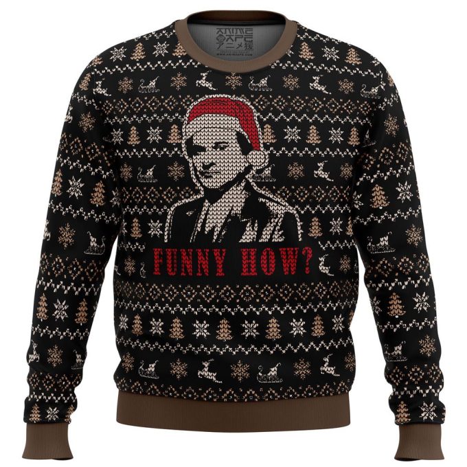Goodfellas Funny How Ugly Christmas Sweater: Hilarious Holiday Attire for Festive Fun!