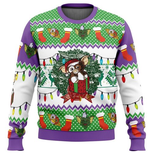 Get Festive with the Gremlins Ugly Christmas Sweater - Perfect Holiday Gift!