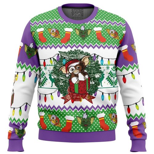 Get Festive with Gremlins Ugly Christmas Sweater – Perfect Holiday Attire!