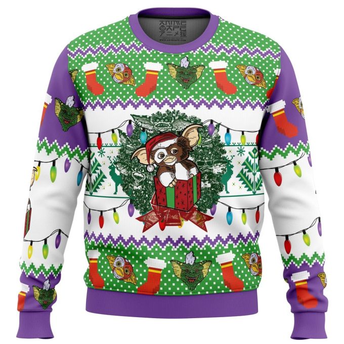 Get Festive with Gremlins Ugly Christmas Sweater – Perfect Holiday Attire!