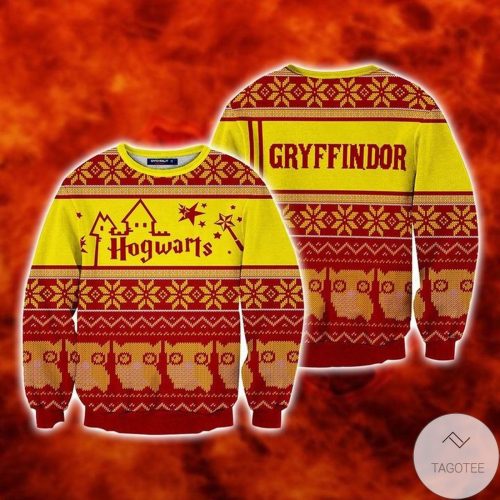 Gryffindor Harry Potter For Unisex Ugly Christmas Sweater, All Over Print Sweatshirt