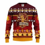 Gryffindor Harry Witch Ugly Christmas Sweater