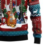 Guitar Christmas Sweater: Unisex Ugly Xmas Sweater for a Festive Holiday Look