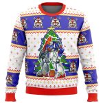 Get Festive with Gundam Xmas Ugly Christmas Sweater – Perfect Holiday Gift!
