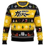Get Festive with the Guyver Happy Holidays Ugly Christmas Sweater Get Festive with the Guyver Happy Holidays Ugly Christmas Sweater