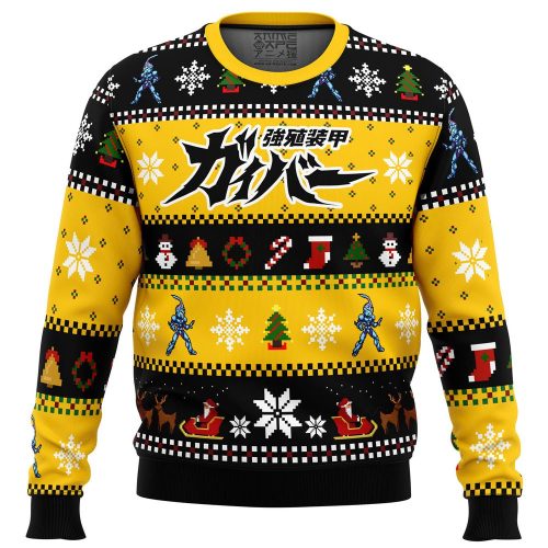 Get Festive with the Guyver Happy Holidays Ugly Christmas Sweater
