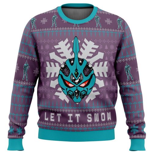 Get Festive with Guyver Let It Snow Ugly Christmas Sweater - Perfect Holiday Attire!